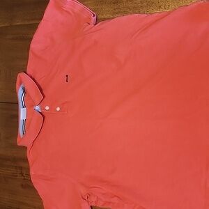 Le TIGRE Men's Orange Polo Shirt
